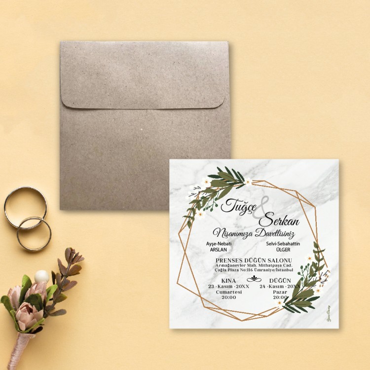 Beren Kare Davetiye 1803 - Detay Görseli 2